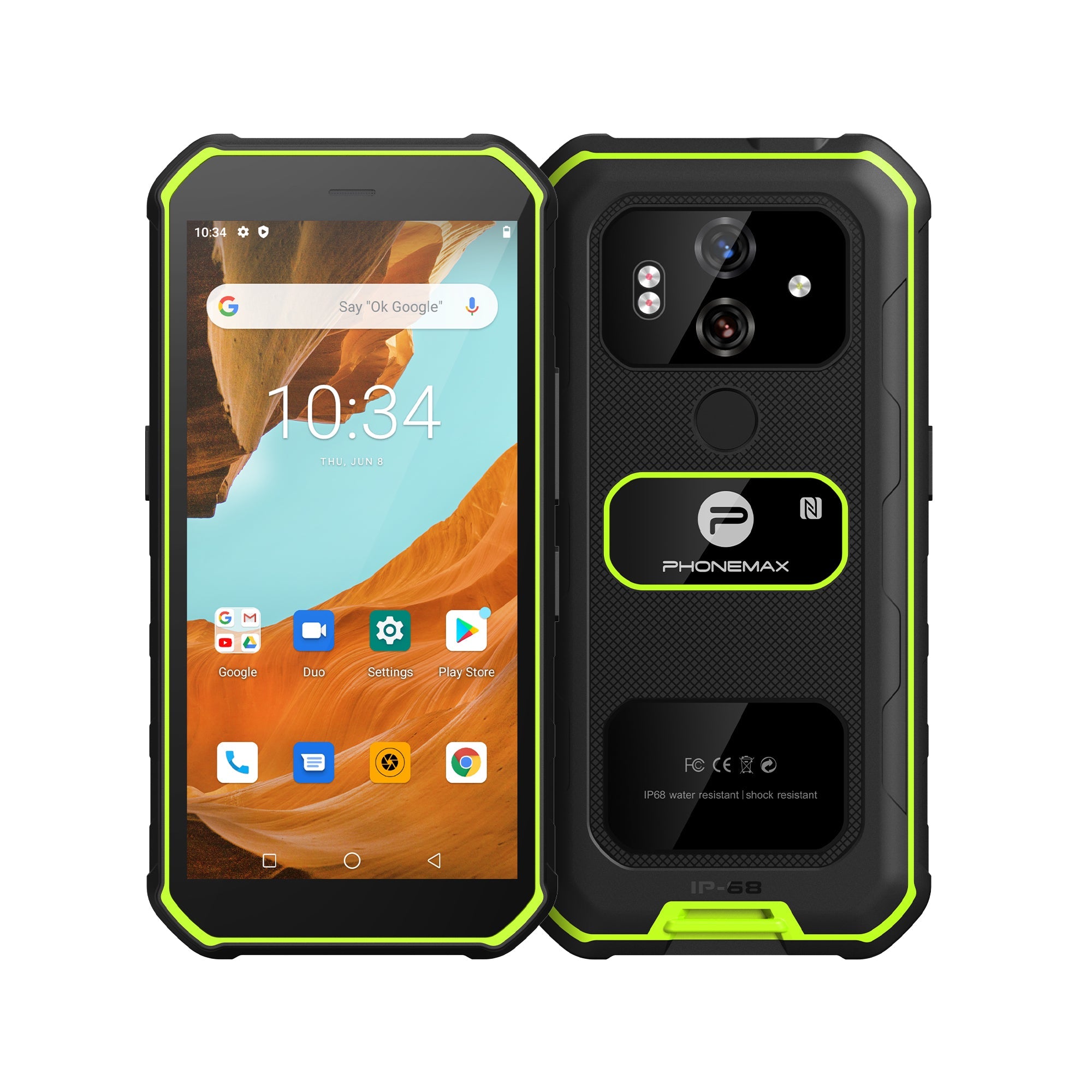 Phonemax X3 rugged phone product image for practical rugged phone features article