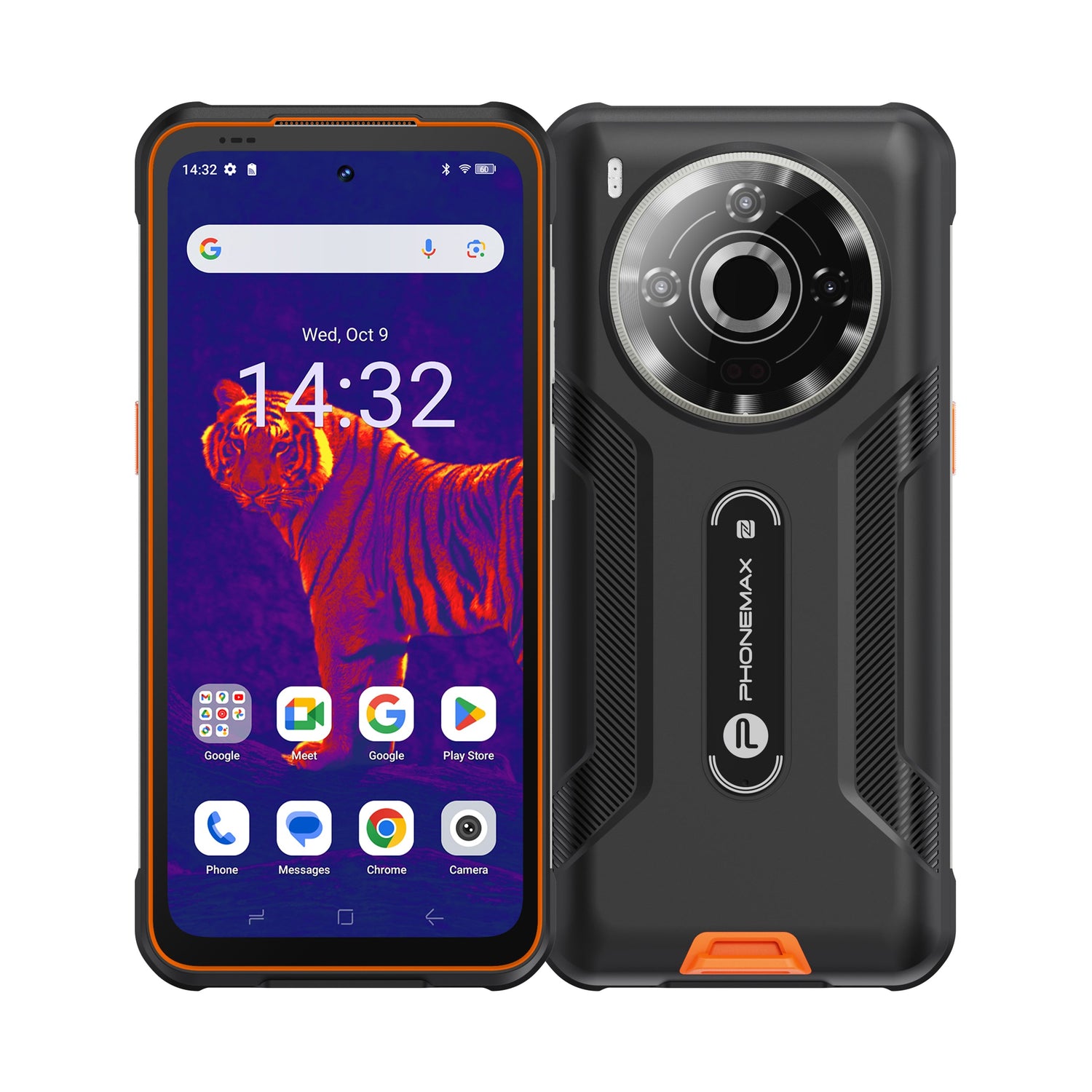 Phonemax P20 Pro thermal imaging rugged phone product image