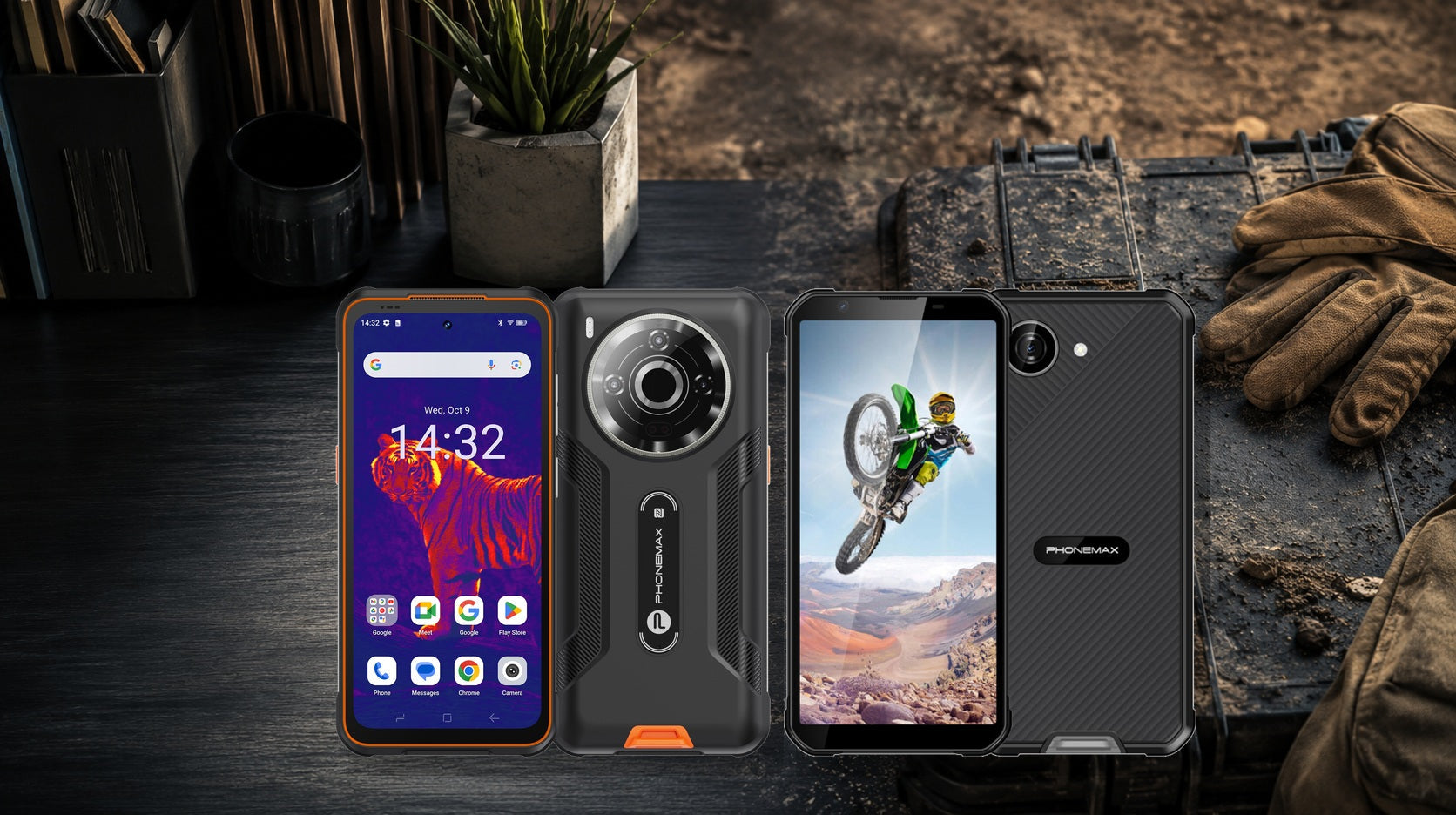 Phonemax P20 Pro and X5 showing specialist and compact rugged phone trade-offs