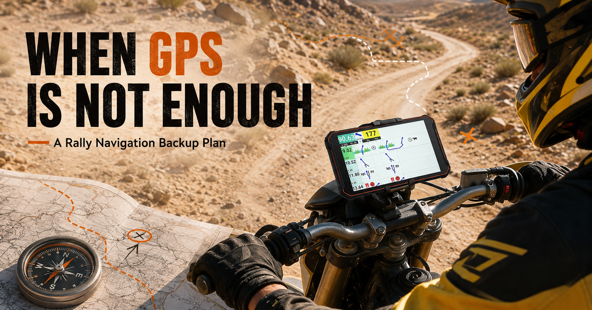 Phonemax N1 rally navigation backup plan when GPS is not enough