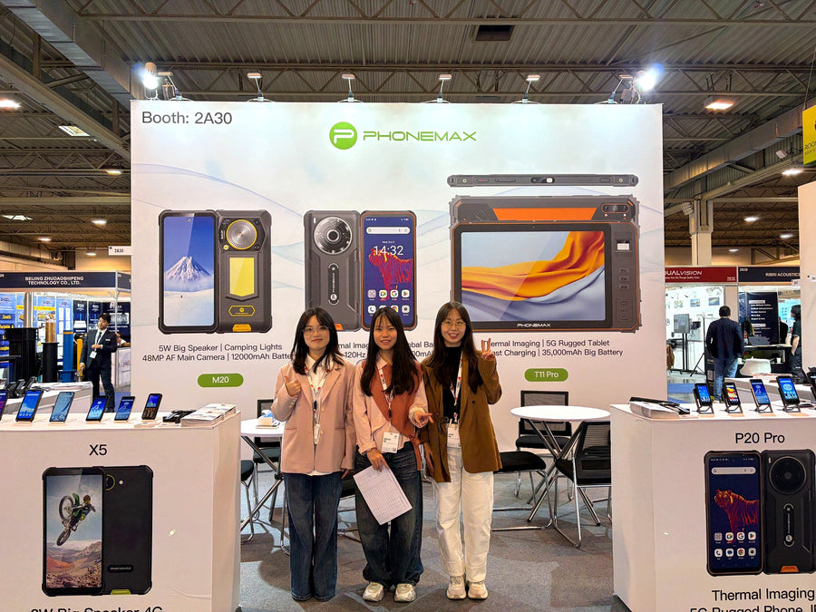 Phonemax team at Security Essen 2026 Booth 2A30