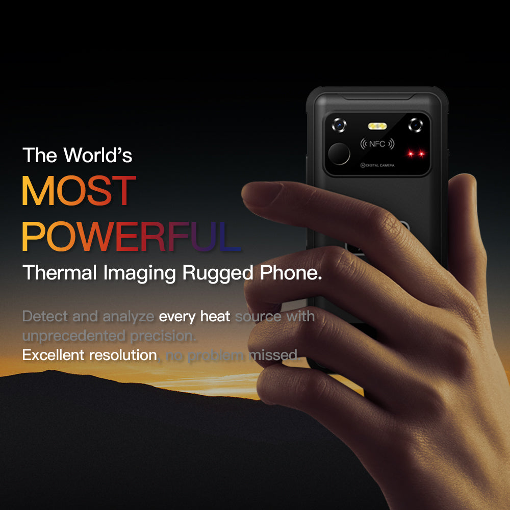 2025 Latest Technology-Phonemax R4 GT: The World's Smallest Thermal Imaging Night Vision Rugged Phone