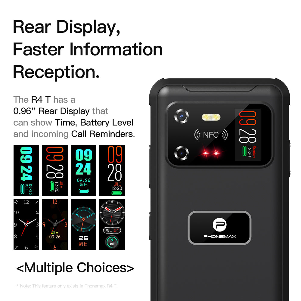 2025 Latest Technology-Phonemax R4 GT: The World's Smallest Thermal Imaging Night Vision Rugged Phone