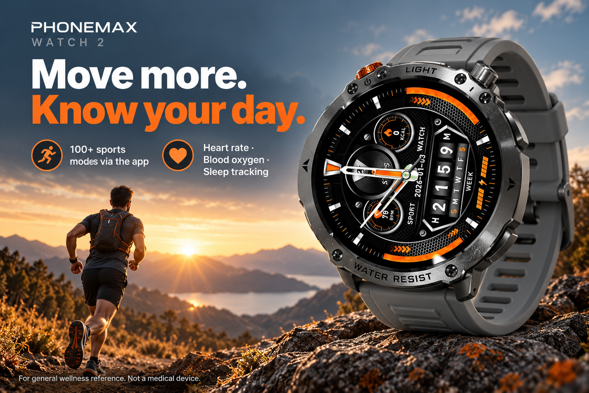 Phonemax Watch 2 sports wellness