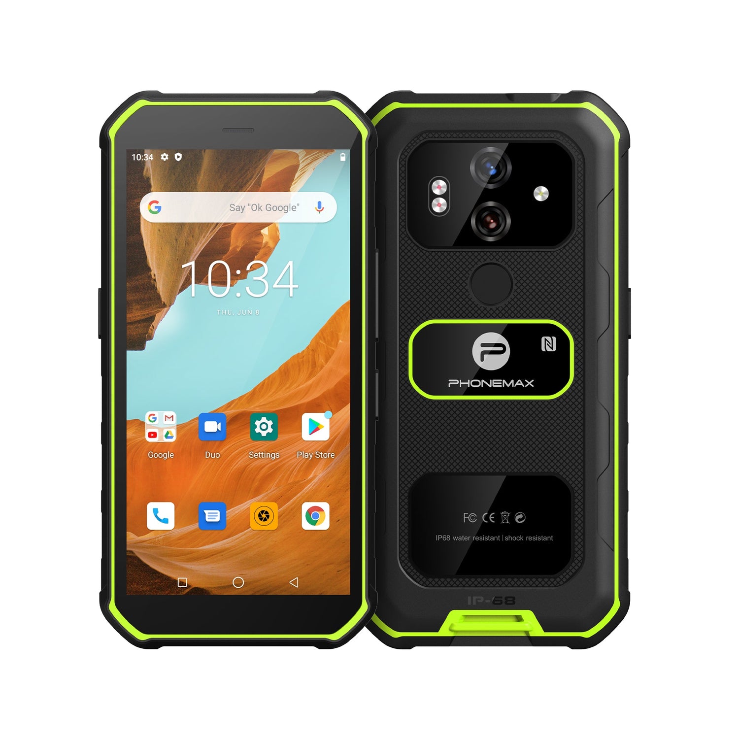 Phonemax X3 rugged phone product image for practical rugged phone features article