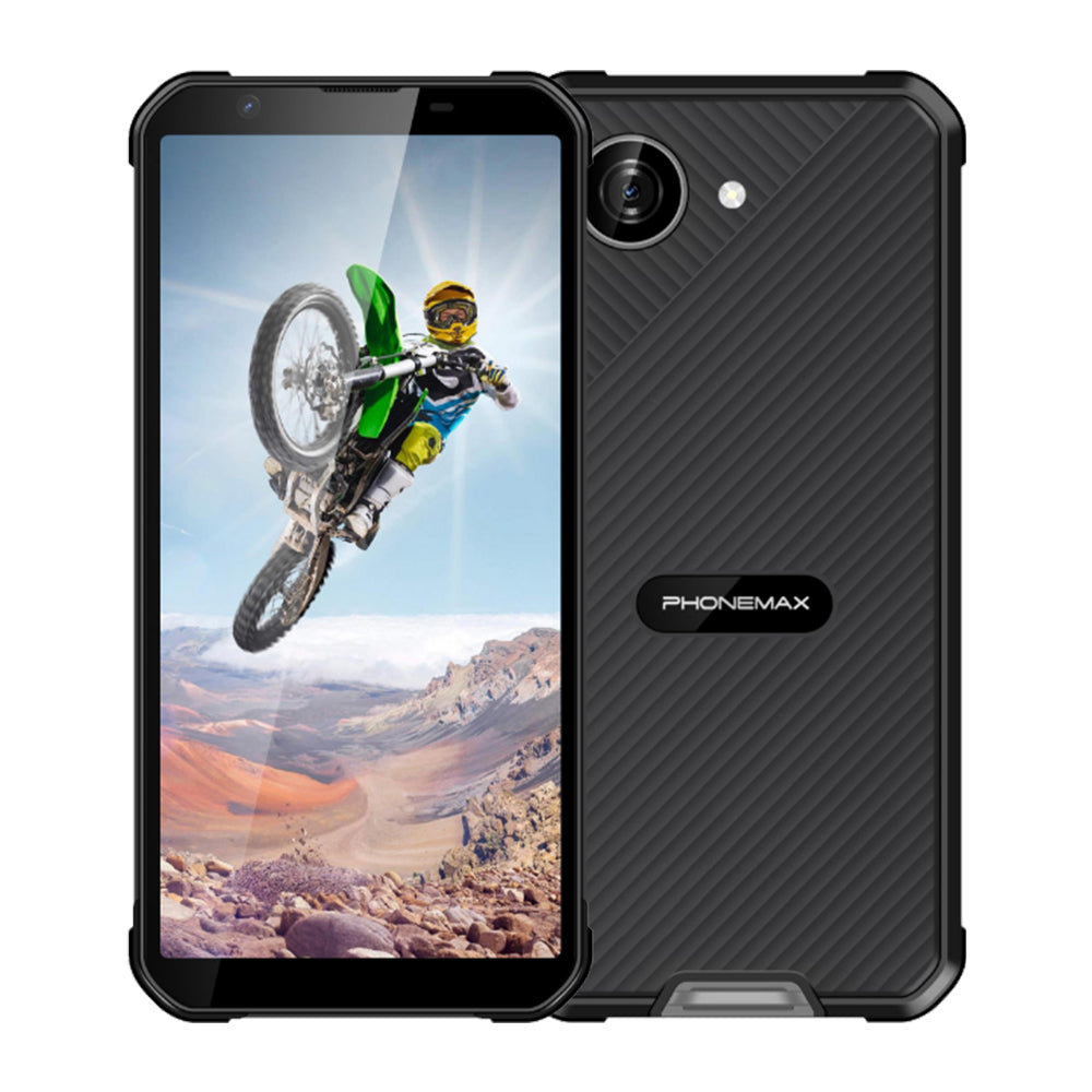 Phonemax X5 compact rugged smartphone for rugged phone versus protective case guide