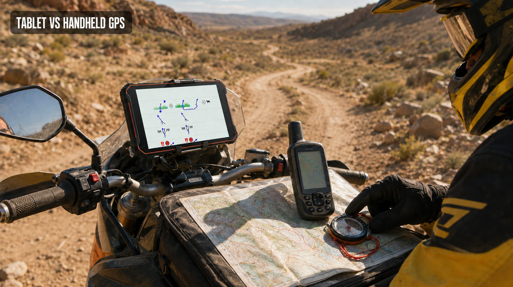 Phonemax N1 with TABLET VS HANDHELD GPS article label