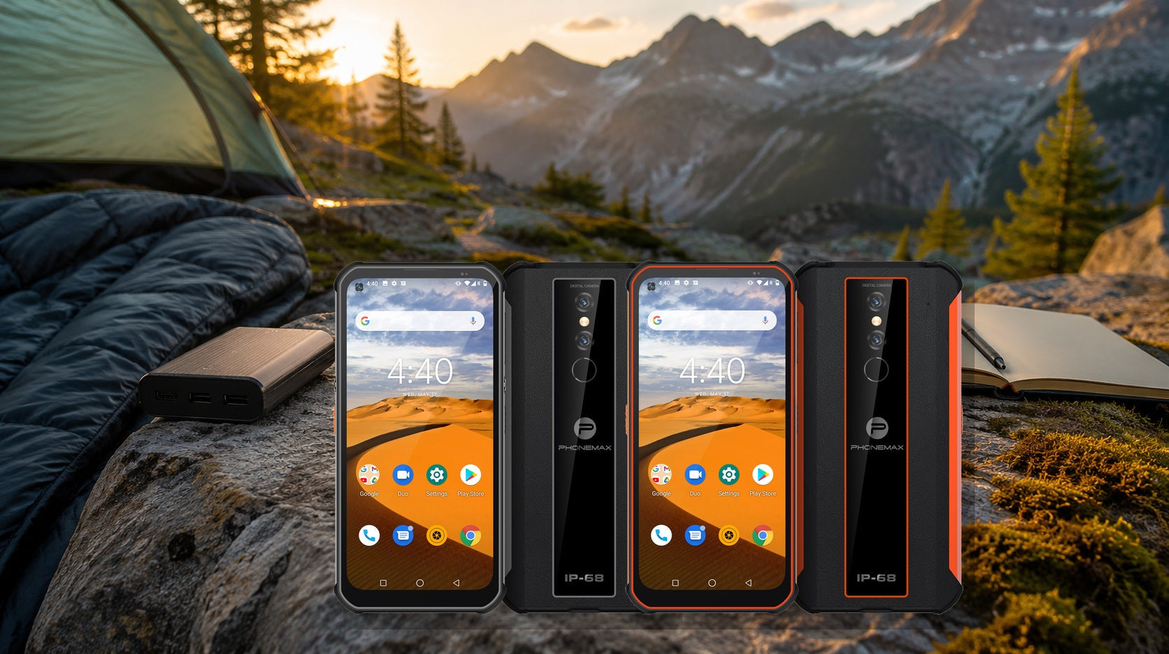 Phonemax P1 and P2 rugged phones with a battery-first usage checklist