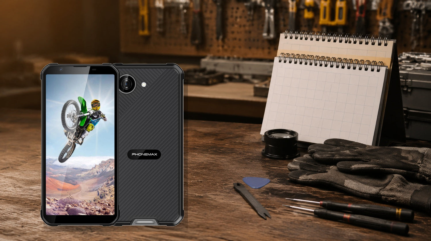Phonemax X5 shown for a buyer guide about rugged phone battery health after two years