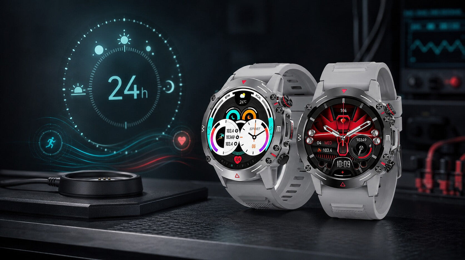 Phonemax Watch 1 in a controlled smartwatch battery-life test