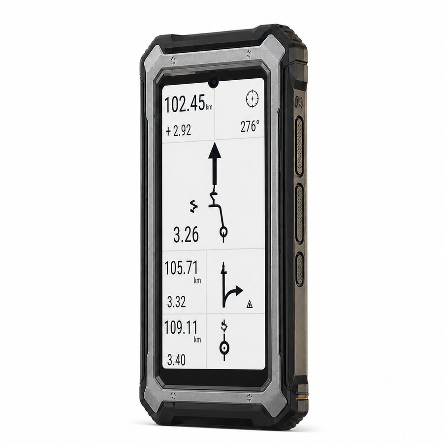 Phonemax N1 compact rugged phone shown from the front on a white background
