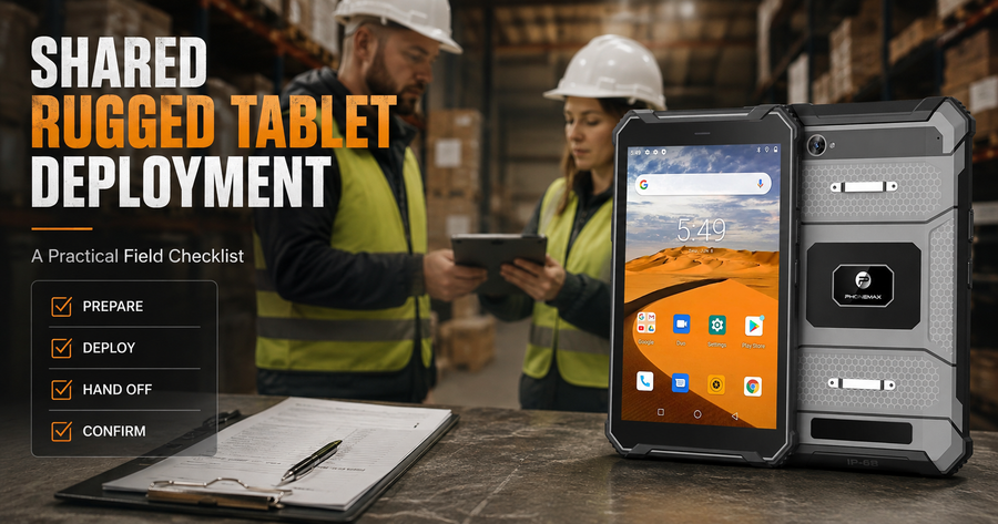 Phonemax T1 shared rugged tablet deployment checklist