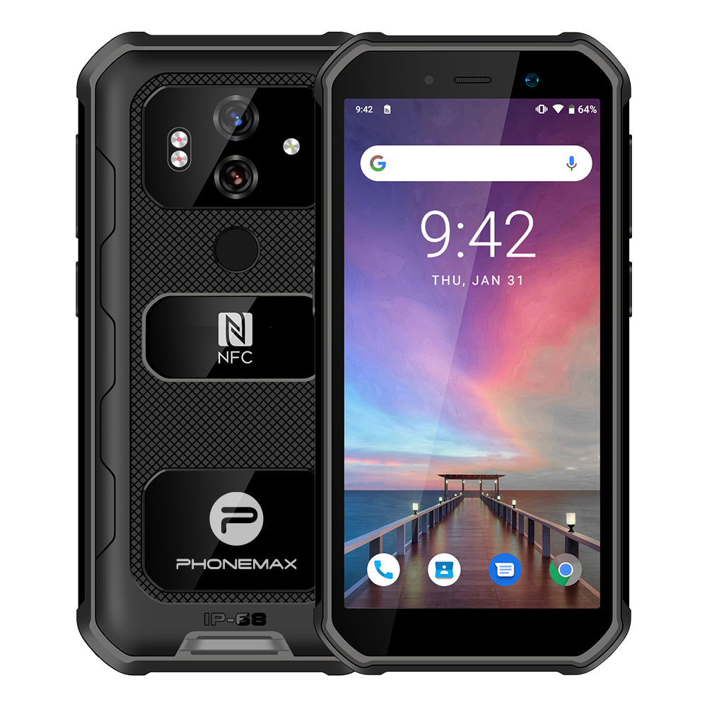 【X3】 Upgrade Your Outdoor Adventures with Phonemax X3 Rugged Phone - Night Vision Camera, 5100mAh Battery, 20MP Front Camera -