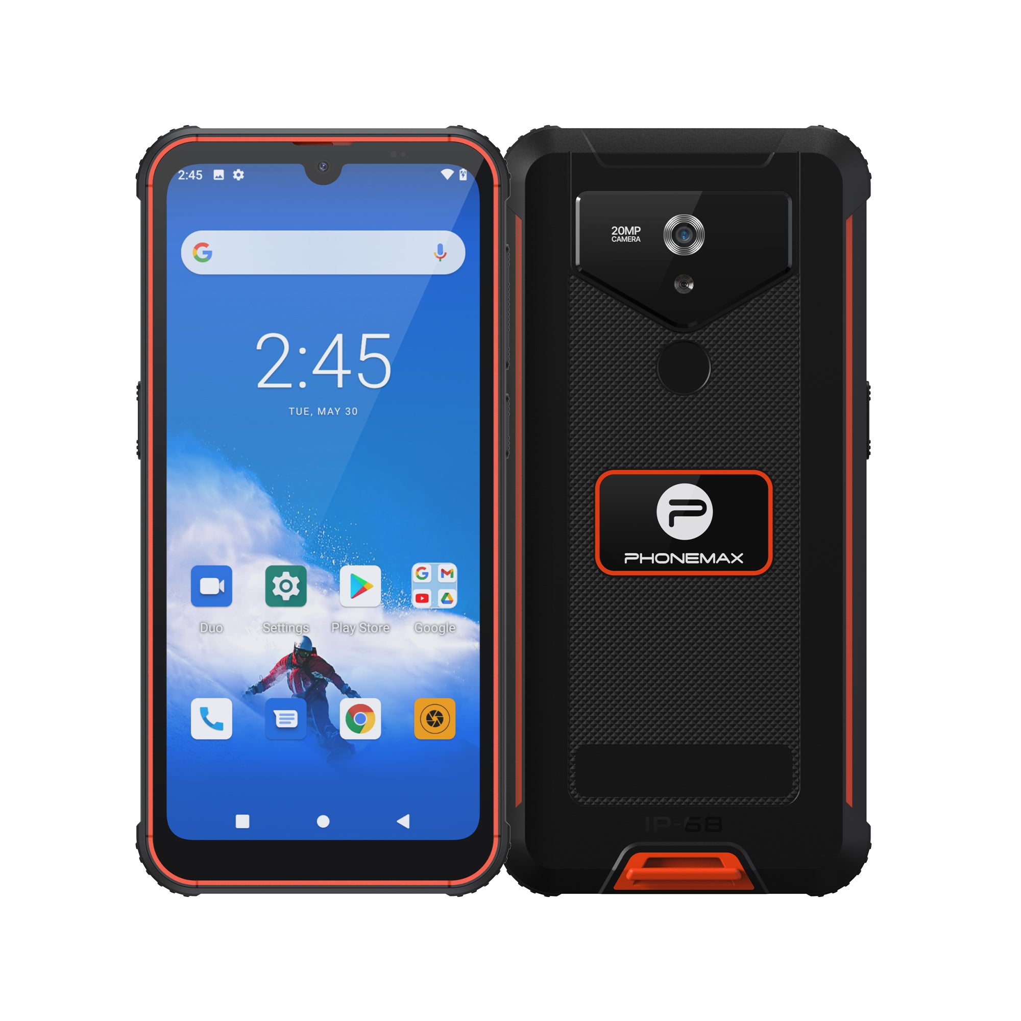 Phonemax M1 Pro: 20MP+20MP Camera Rugged Phone