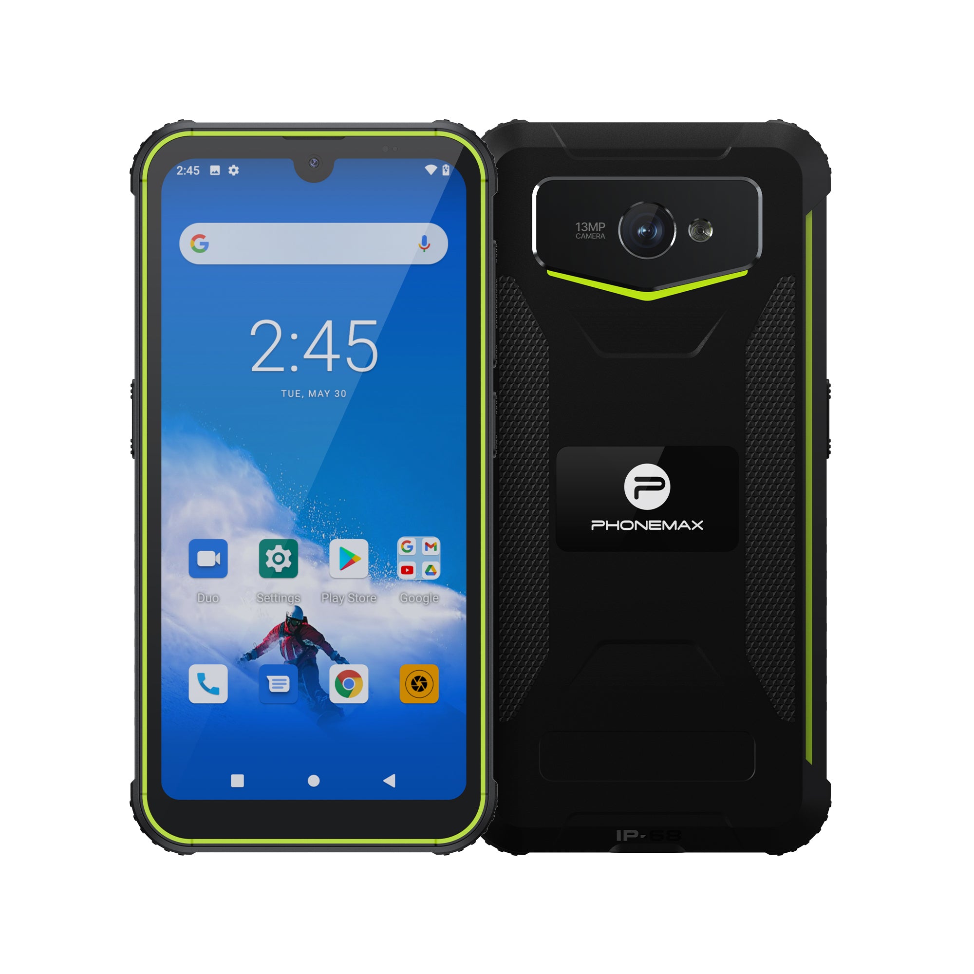 Phonemax M1: Slim Design Rugged Phone