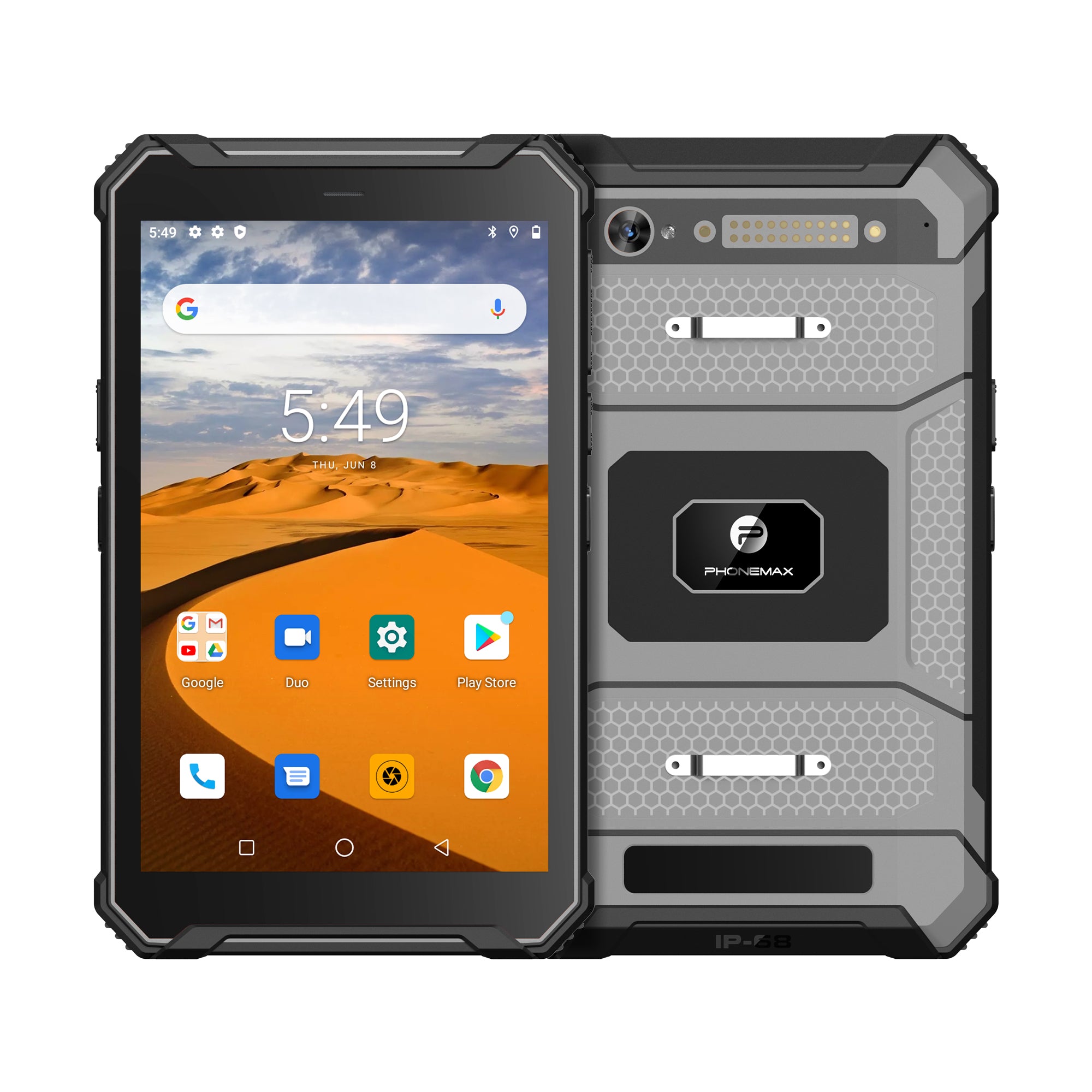 Phonemax T1 Pro: Honeywell Scanner Head Rugged Tablet