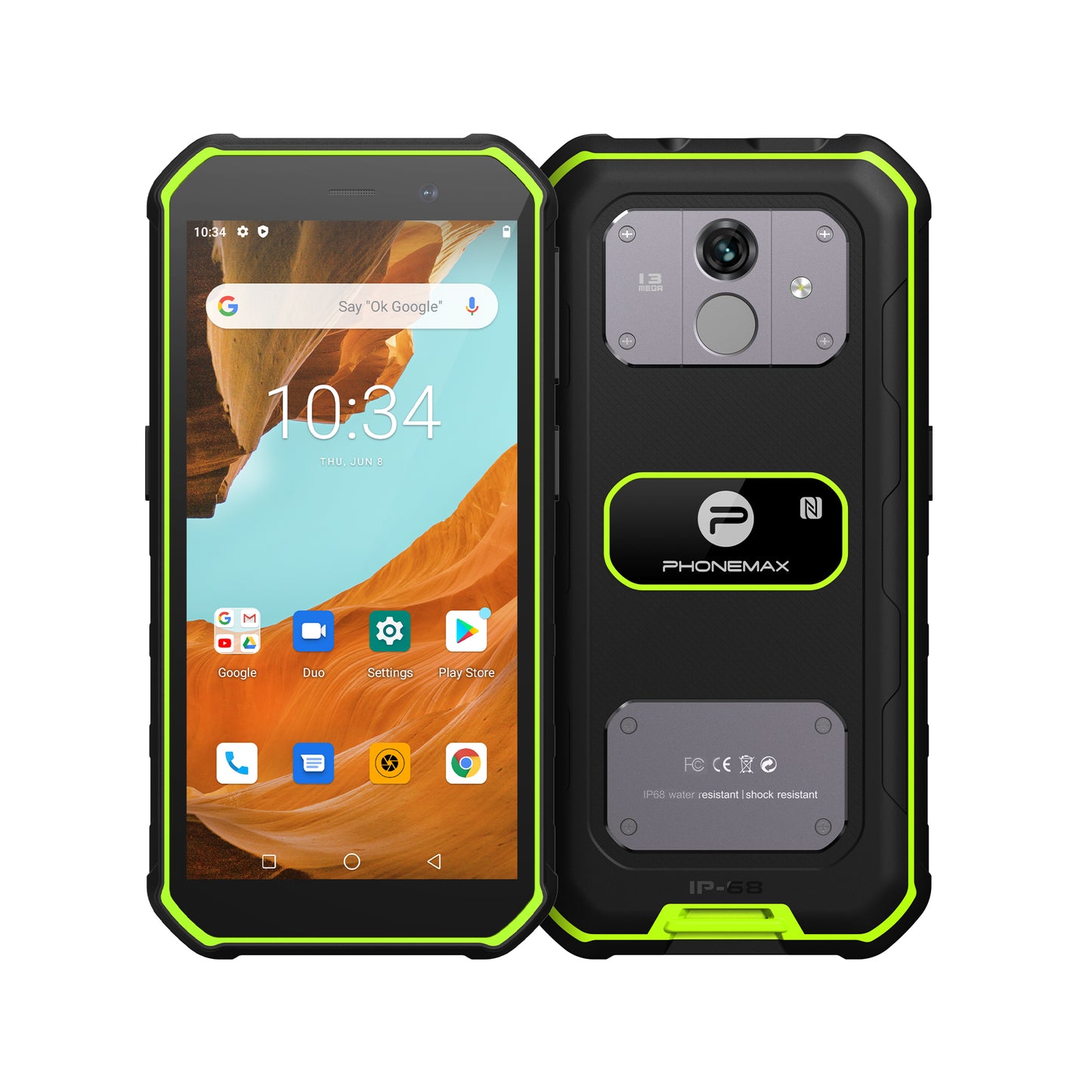 Phonemax X2: Super Torch Rugged Phone