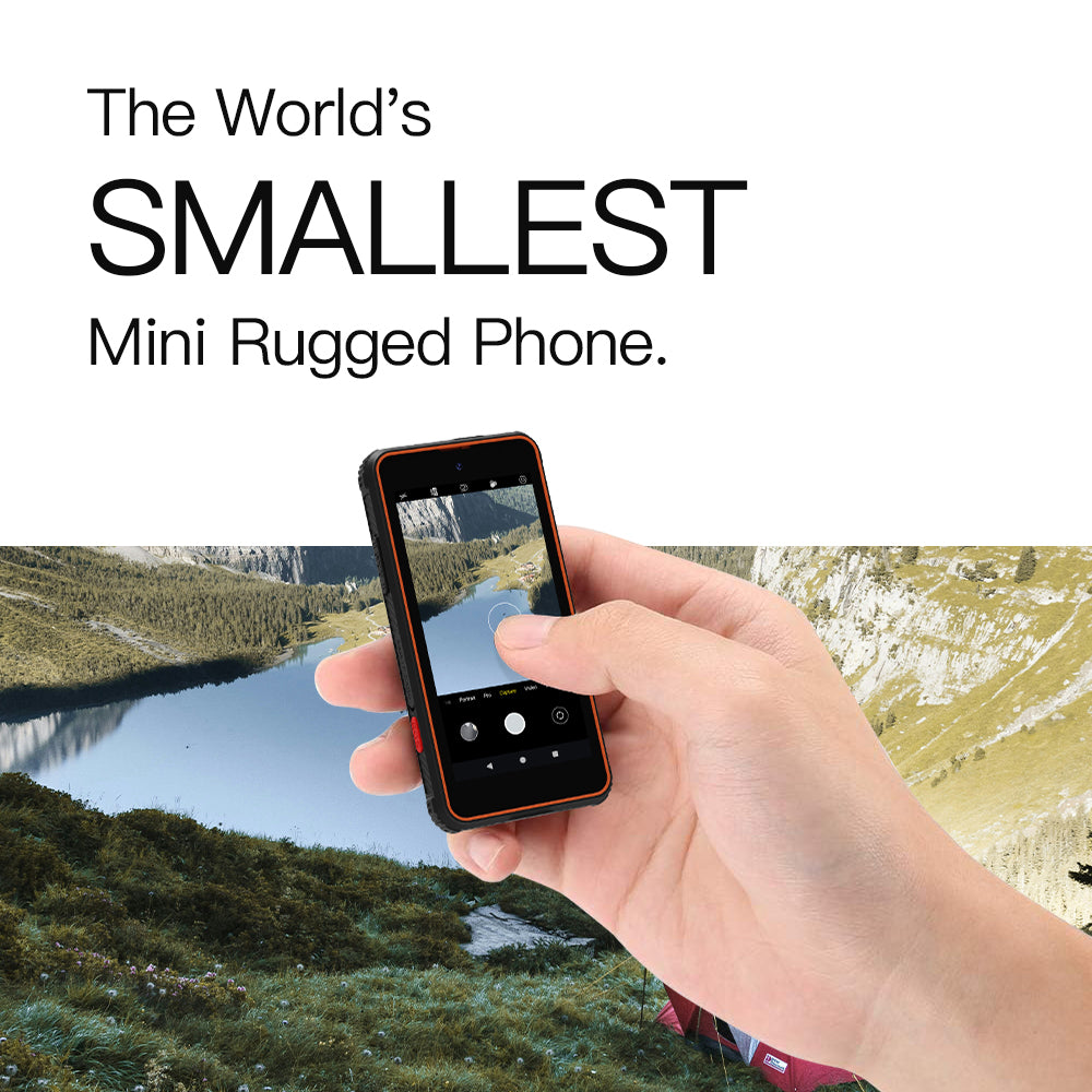 Phonemax R4 mini: The World's Smallest Android 14 Rugged Phone