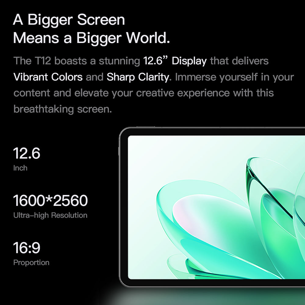 Phonemax T12: 2K Resolution Thin and Light Tablet