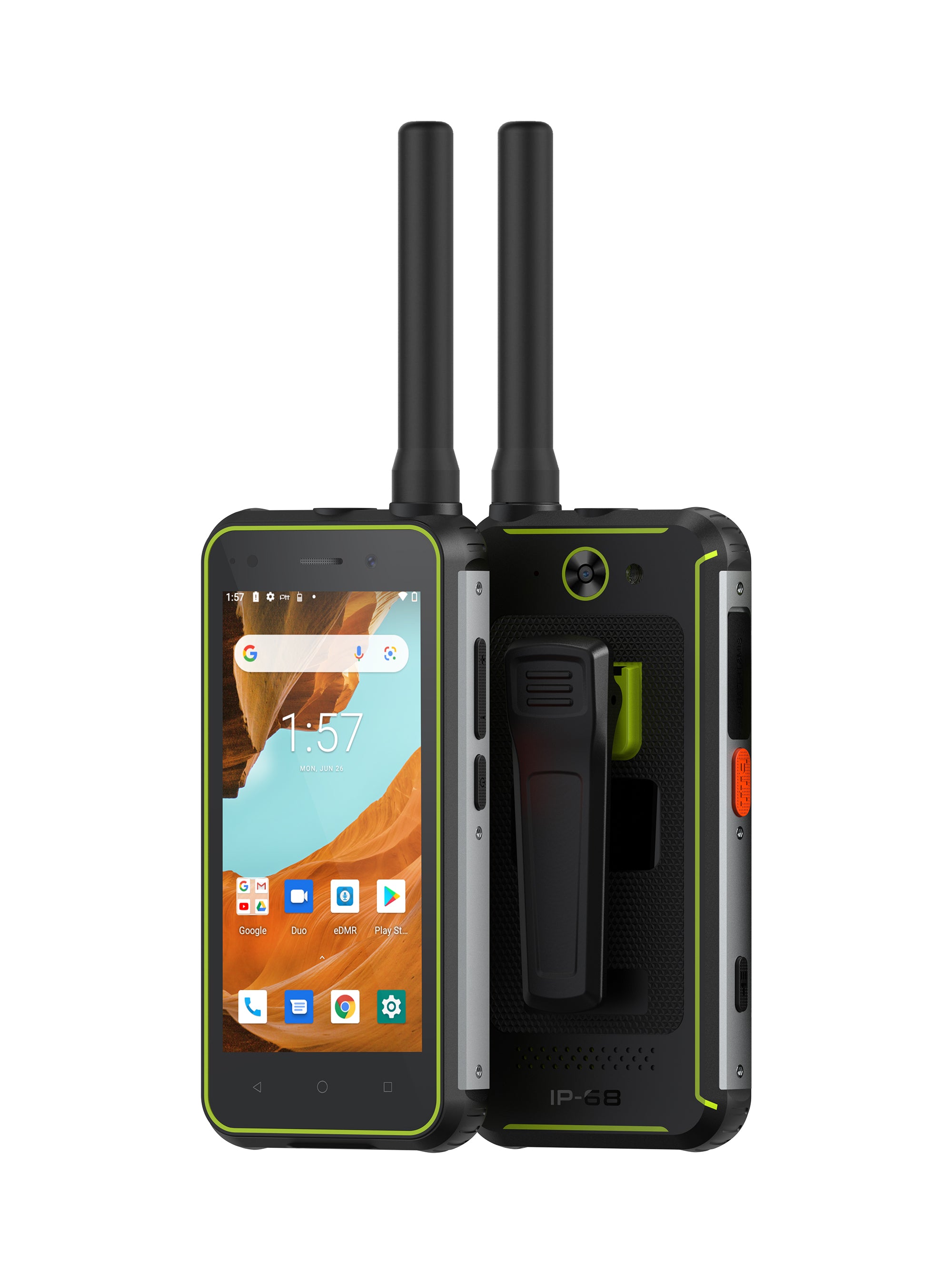 Phonemax R4 Pro Rugged Phone Built-in DMR and AMR, Walkie-talkie 4000mAh Battery
